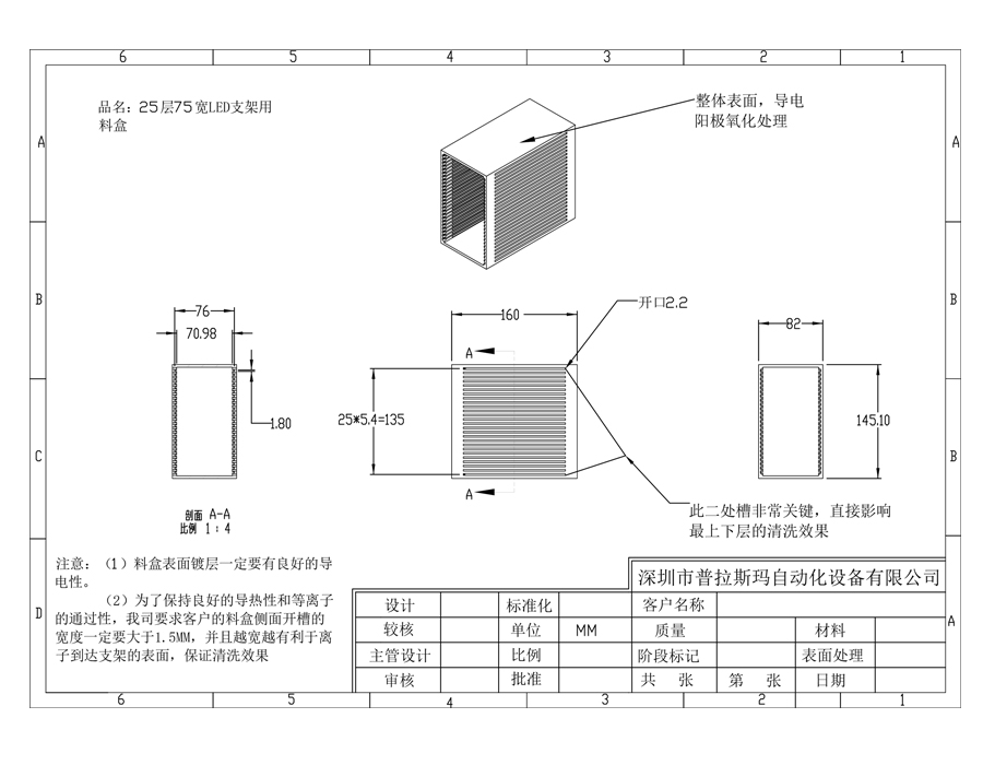  LED封料盒